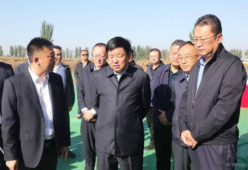 10月14日,市委常委,副市长刘亮在山阴县,应县督导调研g336,g208改扩建