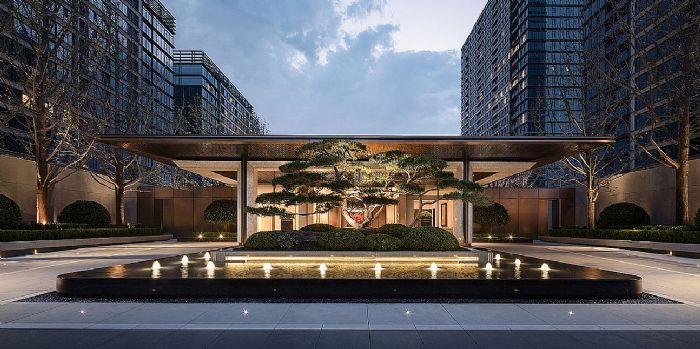融创壹号院推进住区实景建设，新空间亮相引市场关注