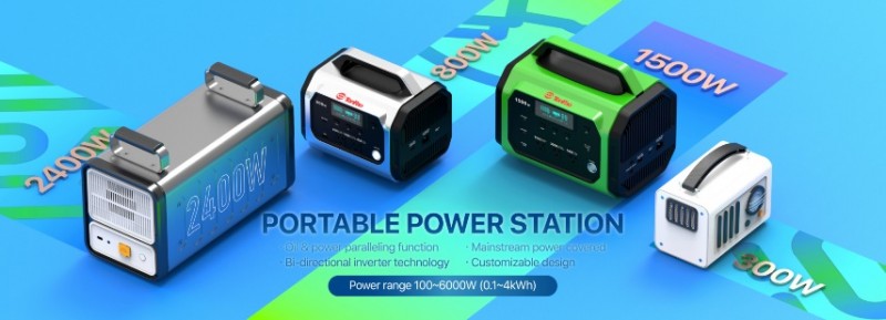 天宝的便携式储能产品系列