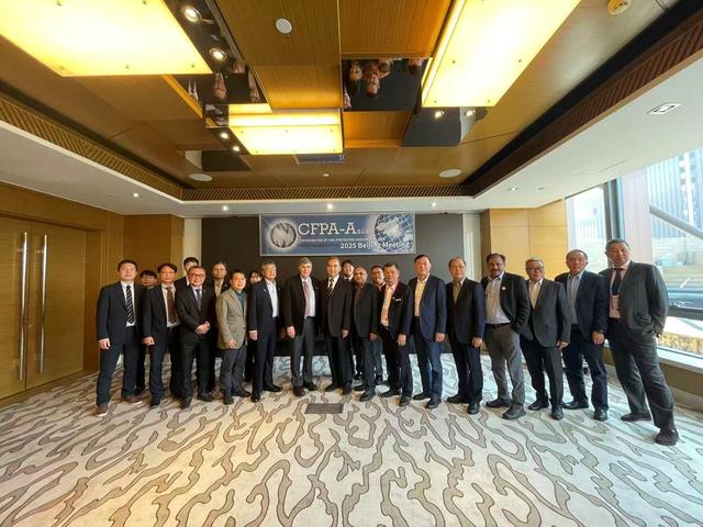 国际消防协会联盟亚洲分会与会代表合影。主办方供图