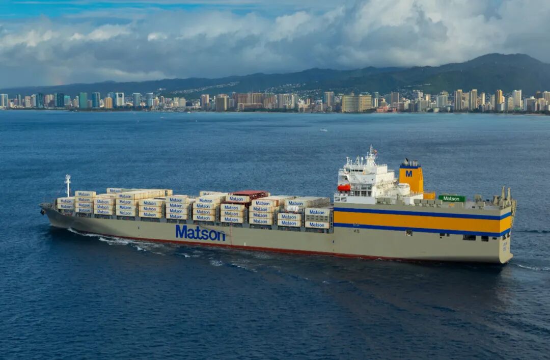资料图，美森旗下船舶