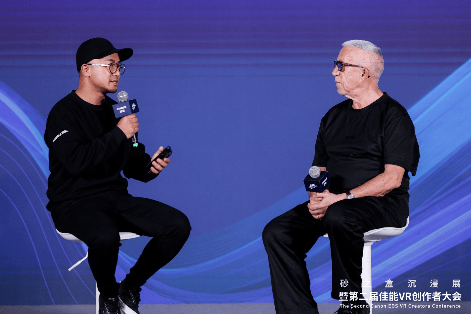 左：楼彦昕 右：Michel Reilhac