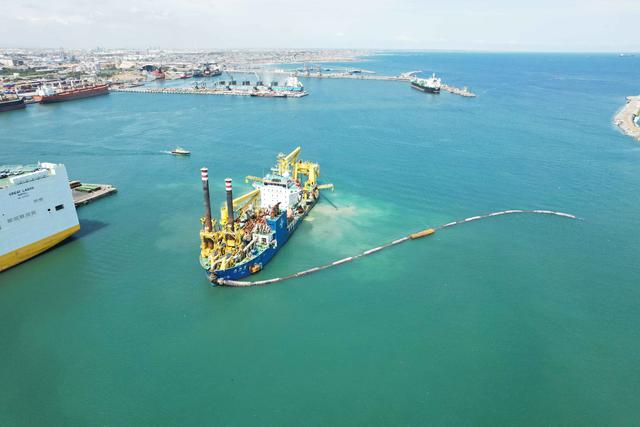 航程超10000海里！“天鲲号”投入加纳特码港疏浚工程