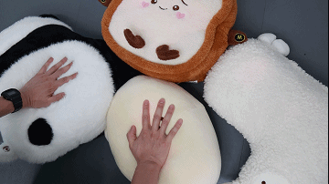 4款按摩抱枕 《消费者报道》摄