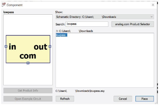 图12 在原理图目录中定位新创建的符号