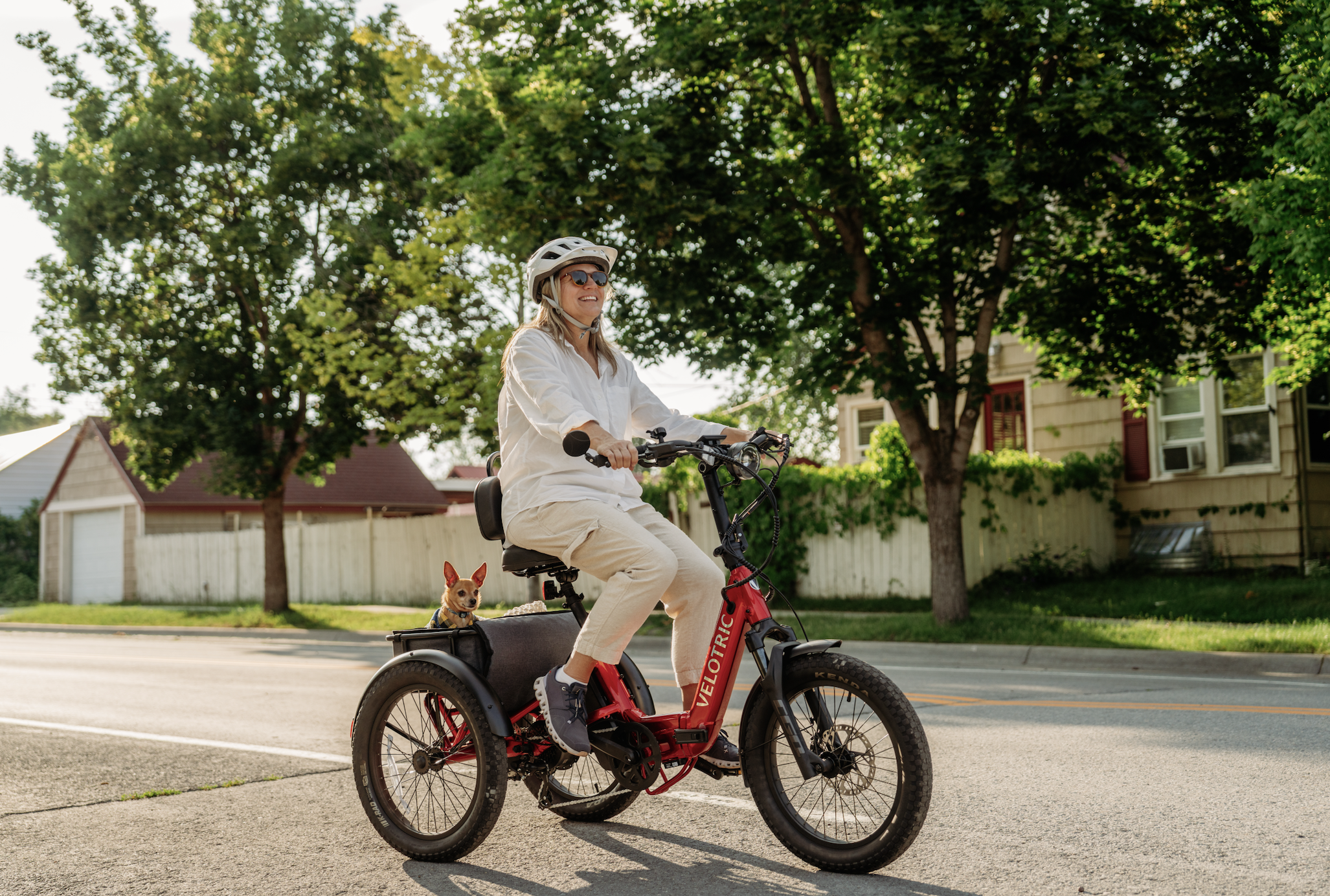 电动助力三轮车｜图片来源：Velotric