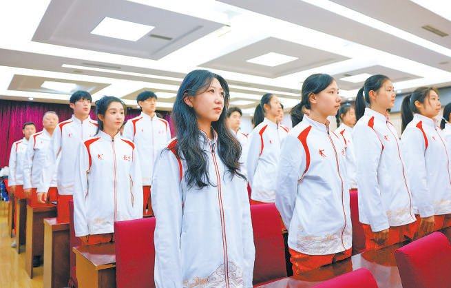 首都健儿期待全运赛场展风采