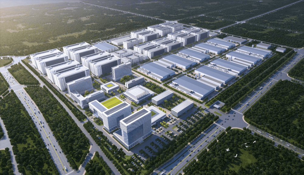 中国移动呼和浩特数据中心鸟瞰图