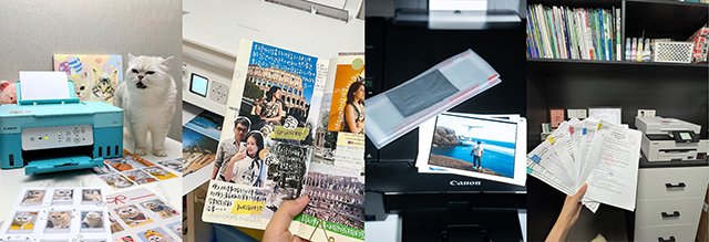 用户分享与佳能G系列“快乐打印”的故事，展示佳能G系列丰富多彩的应用场景