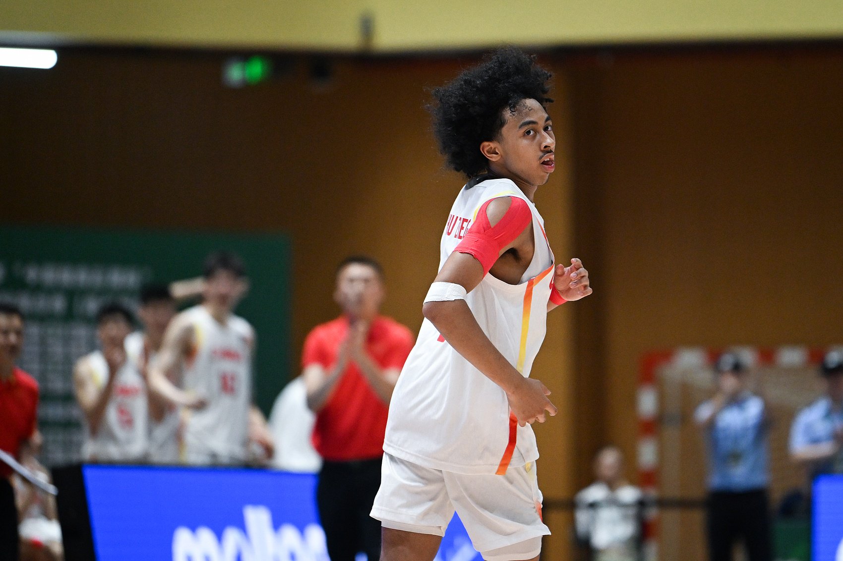 从美国回来参加全运会!记者:朱正将与U18上海全运男篮会合