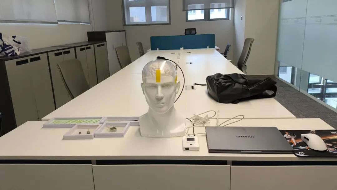 微灵医疗研发的全植入式脑机接口微系统。