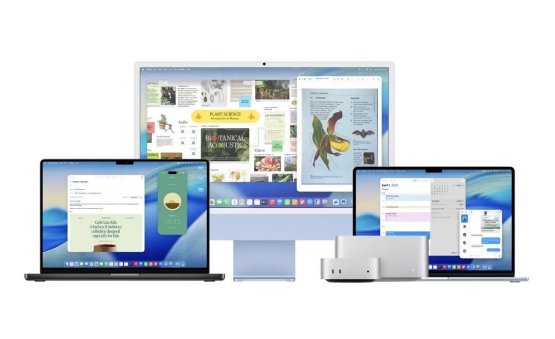 Mac 产品线,图片来源:苹果