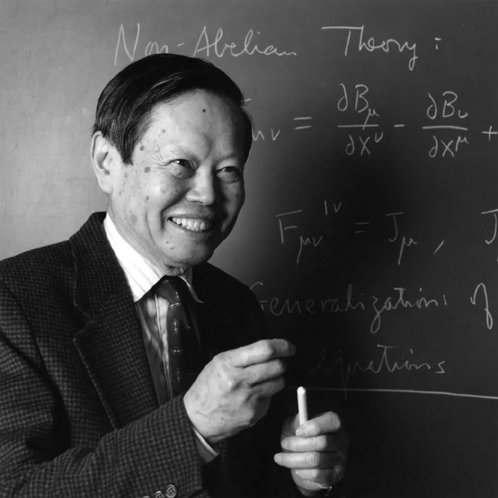 杨振宁先生。图片来源：清华大学