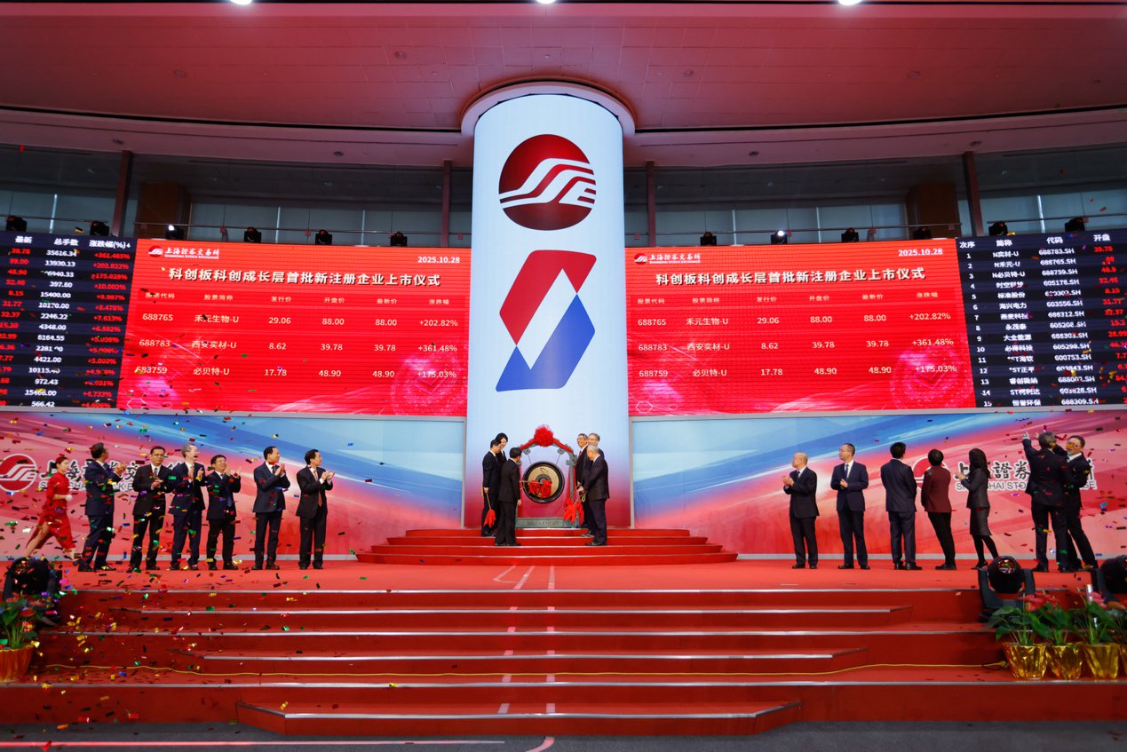 直击上市现场  喜迎首批新注册科创板科创成长层公司