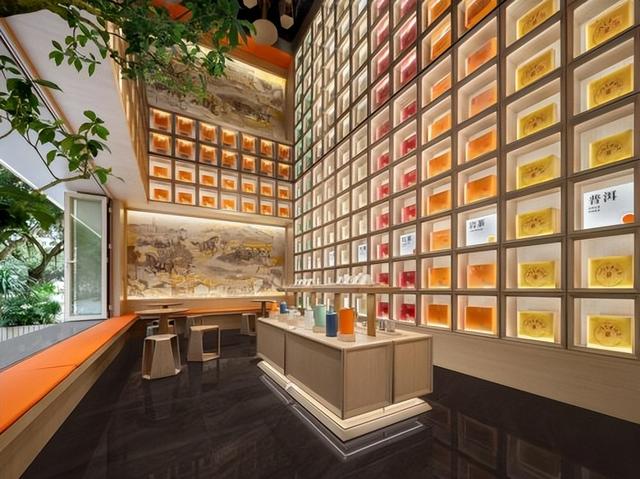 △八马茶业线下门店内部