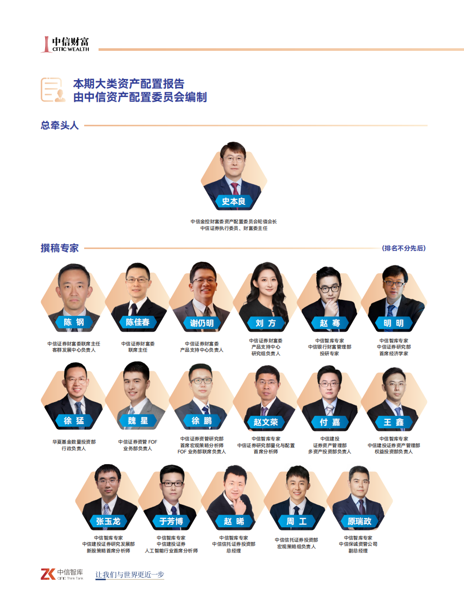 2025年四季度中信大类资产配置报告