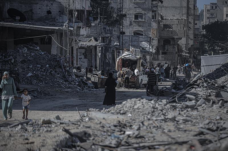 加沙地带民防部门：以军当日发动至少3次空袭