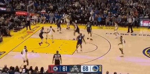 出其不意!巴特勒面对保罗 直接颠投干拔三分命中!