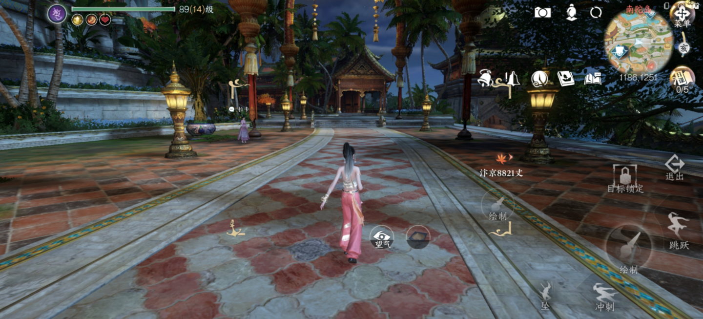 跑图 15 分钟后，测得游戏运行平均帧率为 60 FPS，整个过程也没有遇到卡顿掉帧的情况，帧率曲线上几乎没什么波动。