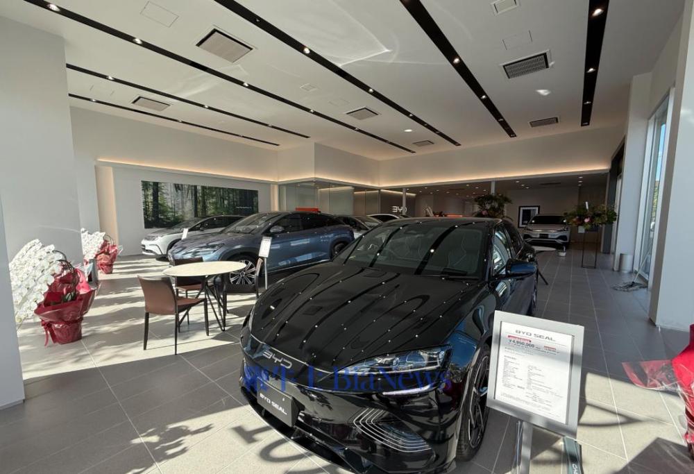 图｜比亚迪日本门店