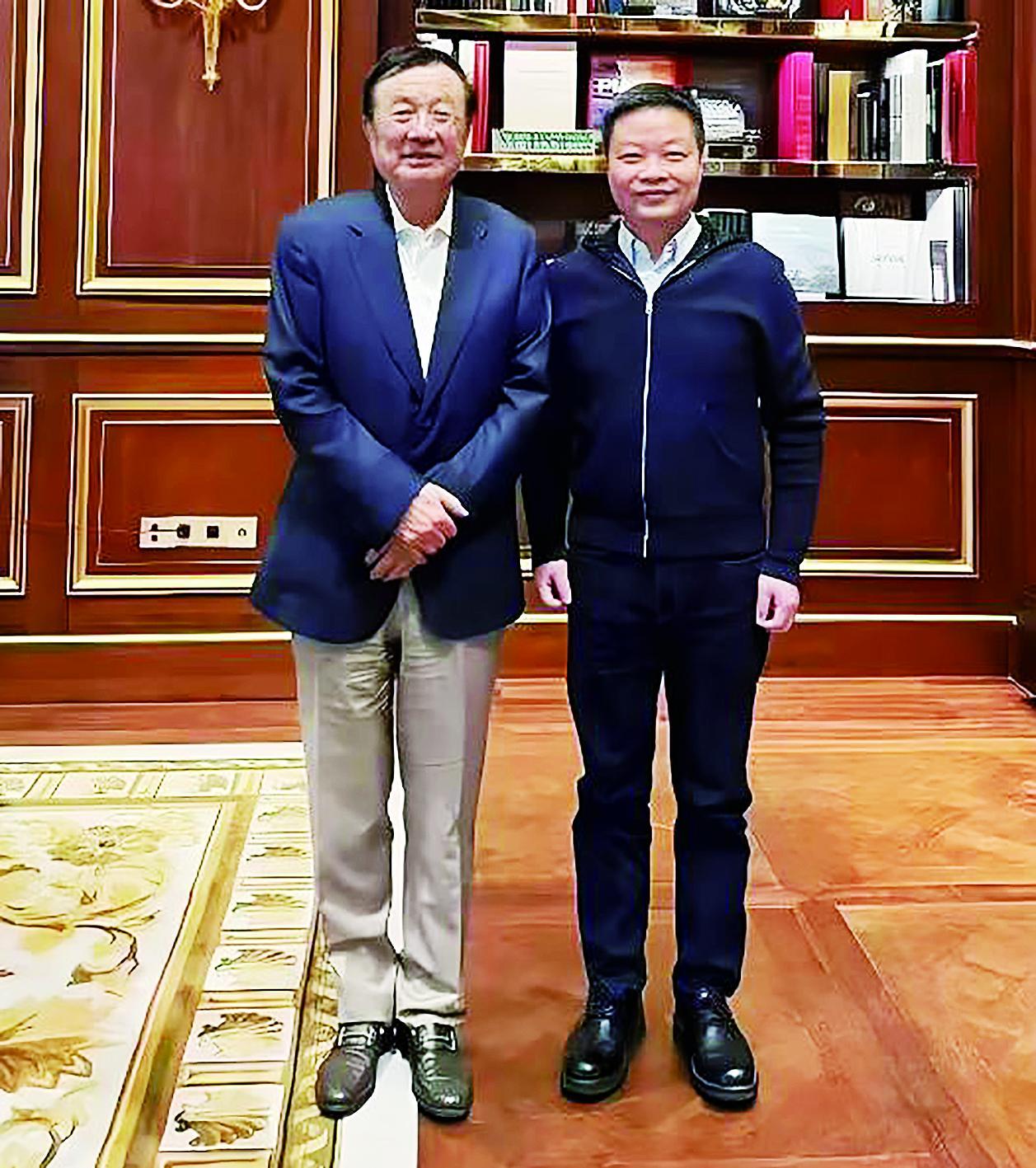 任正非、何小鹏