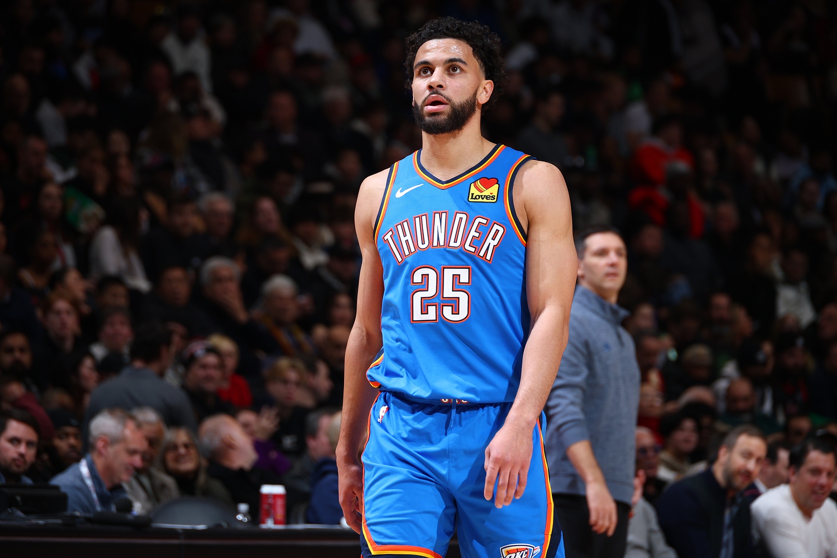 哈腾谈阿杰伊-米切尔:他的得分对球队帮助很大 特别是现在正缺人