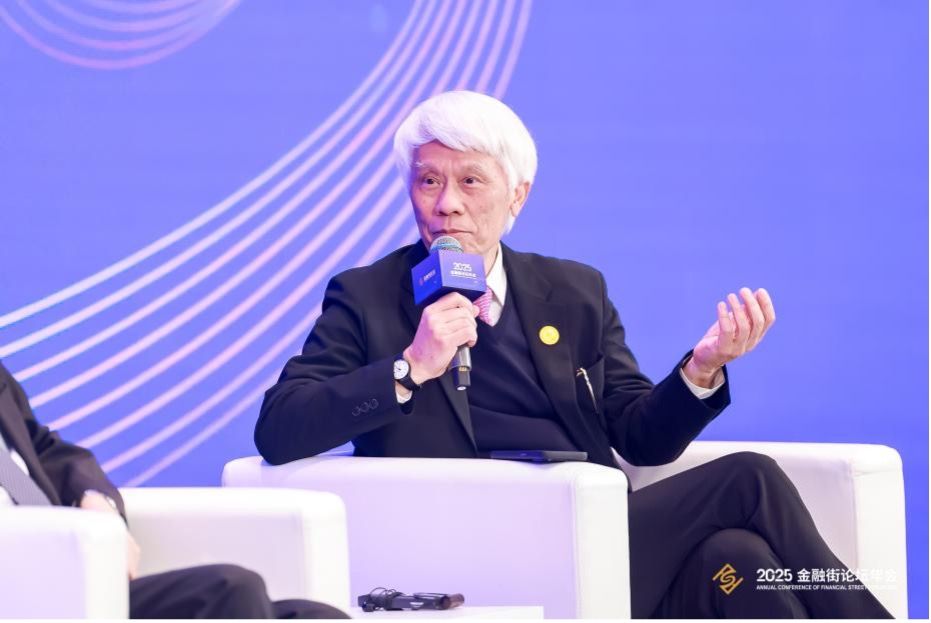 香港金融管理局前總裁任志剛。主辦方供圖。