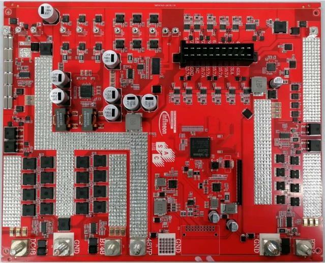 图 12V&48V智能配电系统方案展示板图