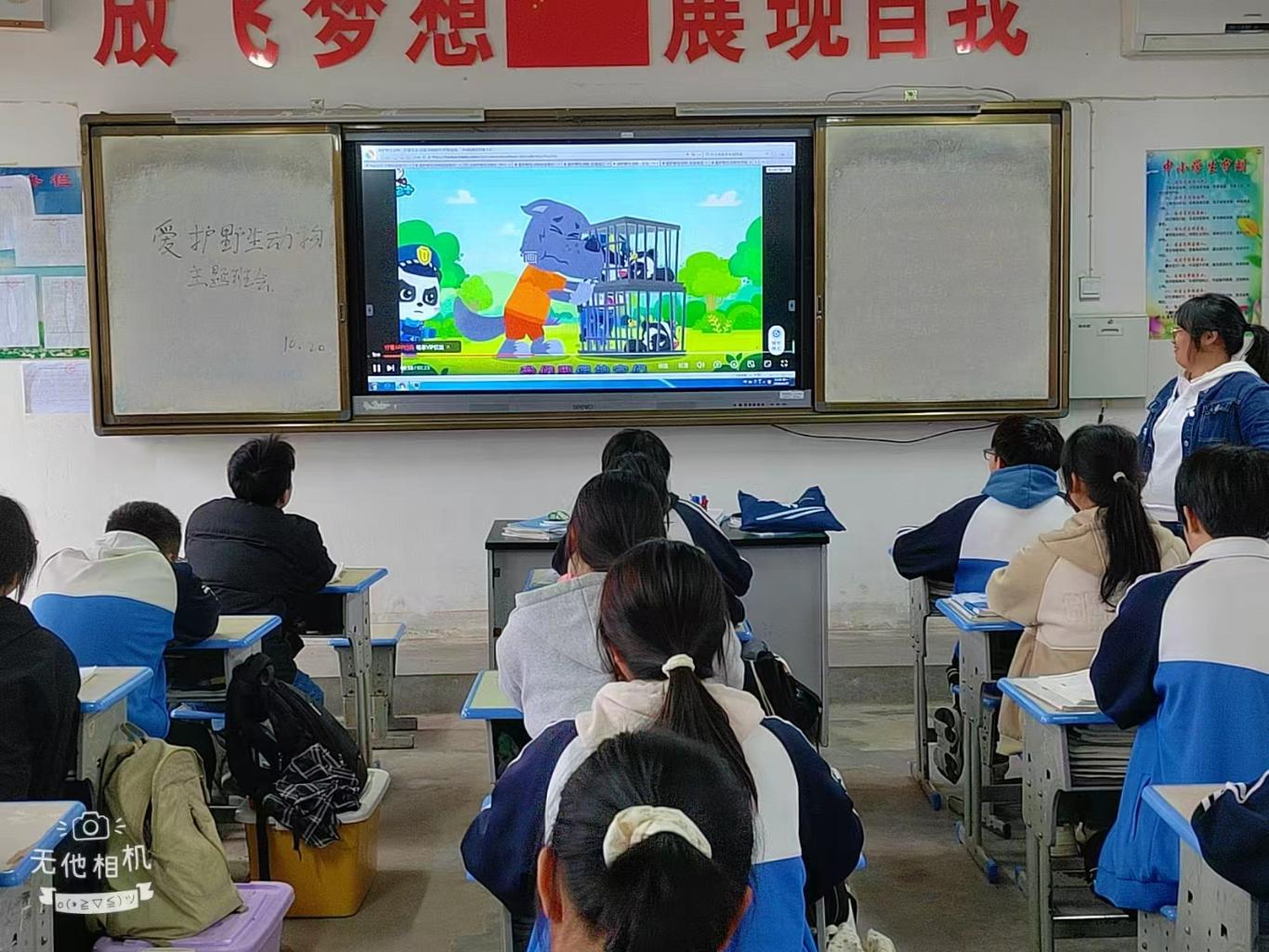 守护蓝天精灵 共建和谐家园 ——城关教育集团西校区开展野生动物保护系列活动