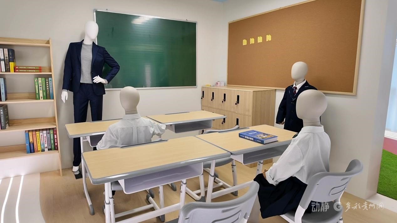 贵州纺织集团展厅场景展示