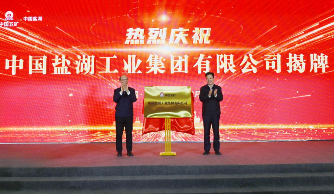 2025年2月8日，陈得信与吴晓军共同为中国盐湖揭牌