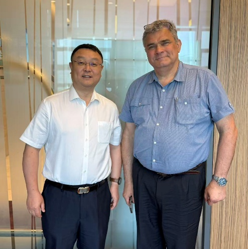 FSAN主席张德智与前主席Denis A. Khotimsky