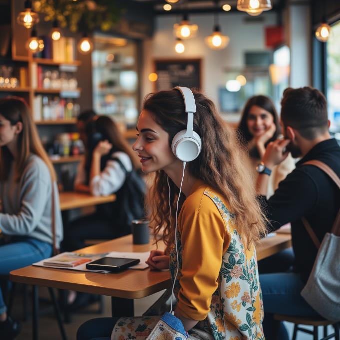 图示2-大联大品佳基于达发科技产品的头戴式蓝牙耳机方案的场景应用图