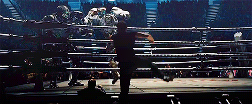 ▲ 电影《铁甲钢拳》片段