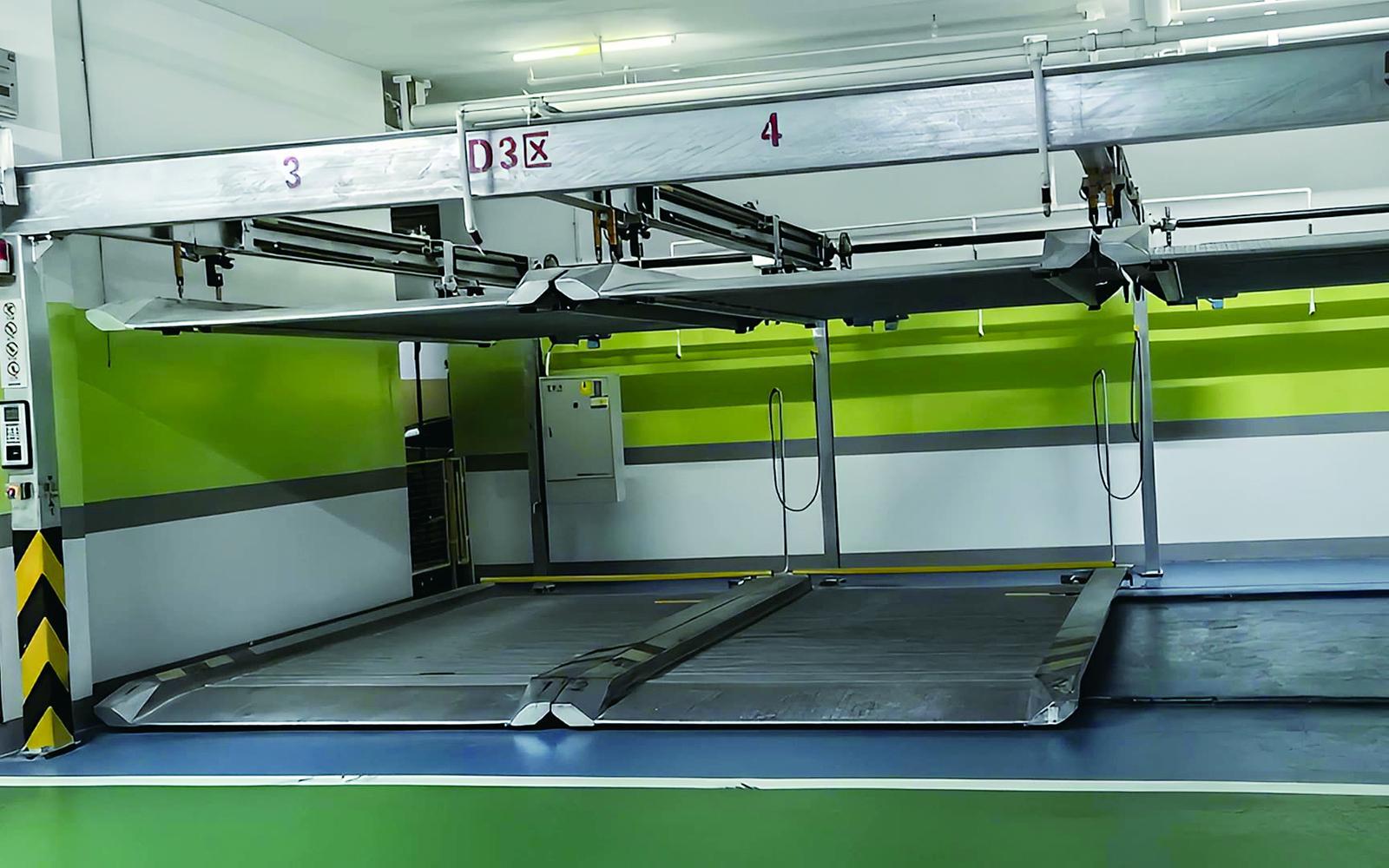 二层简易机械式停车库