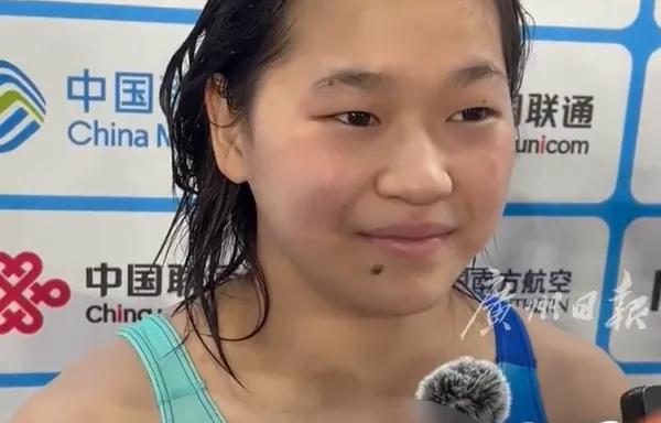 全红婵袒露心声：知道自己跳水比不过之前了，“现在跳得很差但是我很快乐”