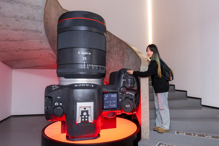 佳能EOS R5 Mark II模型拍照打卡点