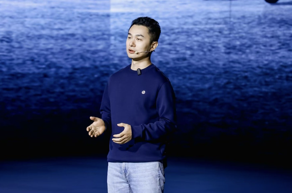 零跑汽车高级副总裁 曹力发布 Lafa5 预售｜图片来源：零跑汽车