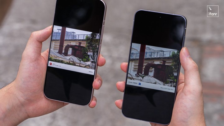 ▲ 左：小米 17，右：vivo X300