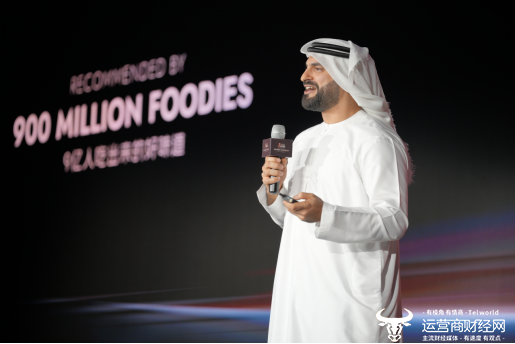 ▲迪拜经济和旅游部（Visit Dubai）国际运营部亚太区总监沙哈布·沙彦（Shahab Shayan）（摄影：沈芊）