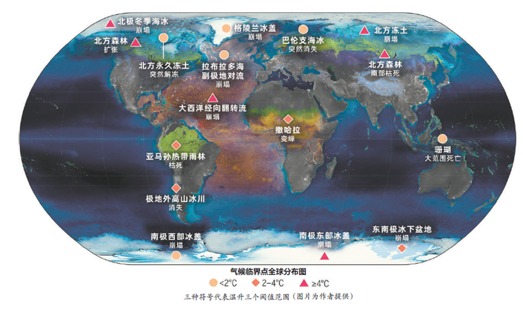 气候临界点逼近警惕“多米诺效应”