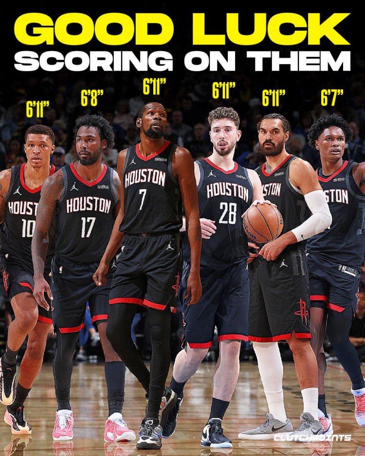 防守效率&场均抢断/盖帽均前十！美媒：火箭的最佳武器竟是防守？