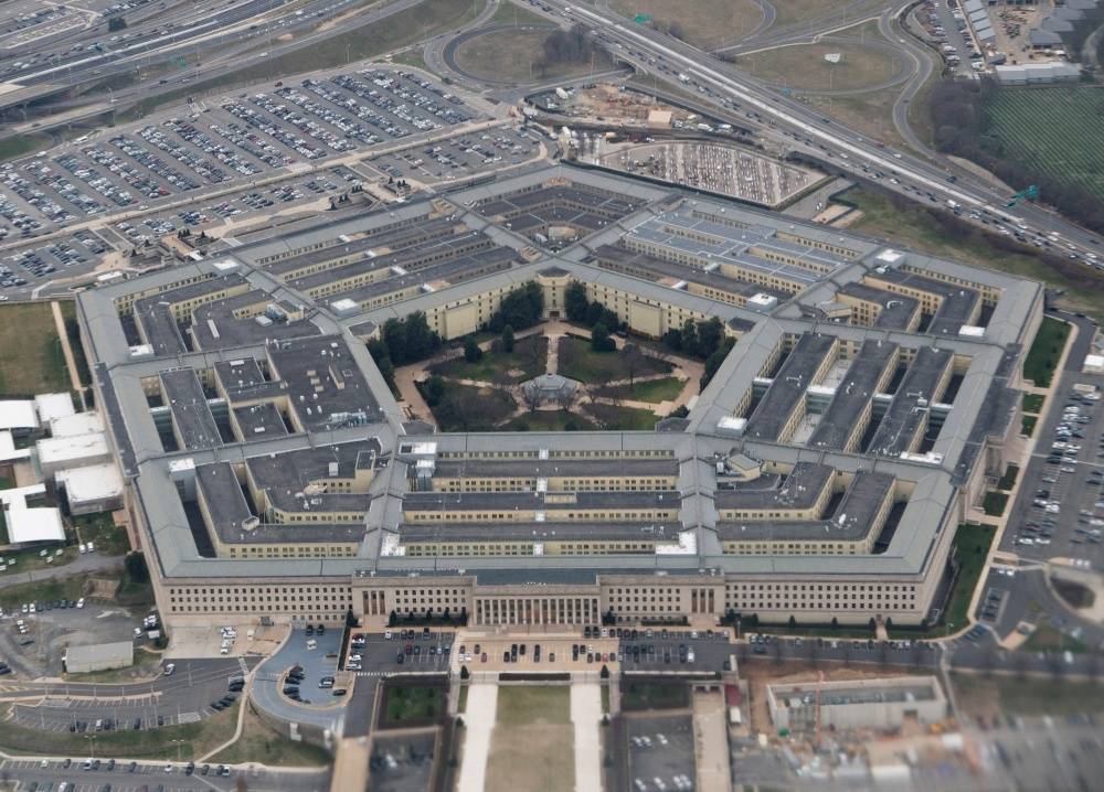 從空中拍攝的美國國防部所在地五角大樓（2020年2月19日攝）。圖據(jù)新華社