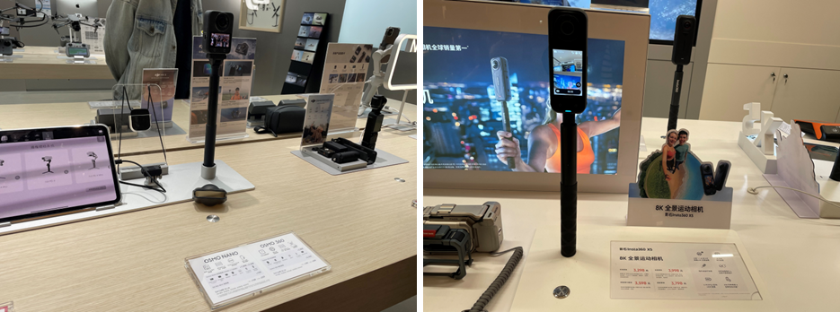 Osmo 360和Insta 360 X5 時代周報(bào)記者攝