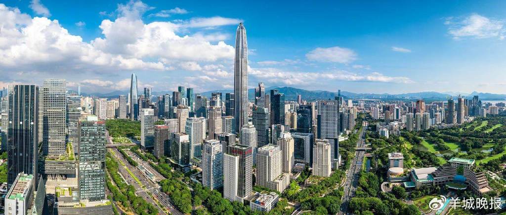 深圳城区中心 资料图片