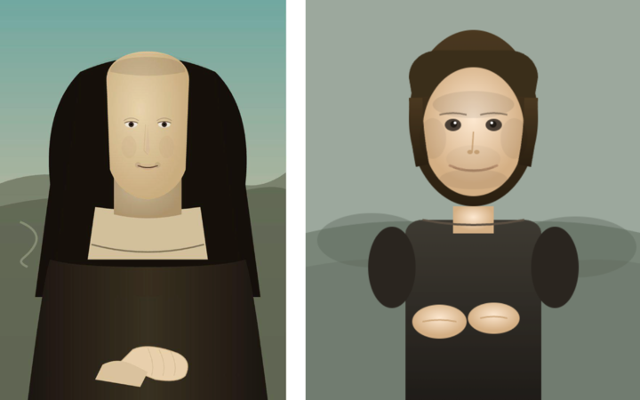 ▲左图为 riftrunner，右图为 Sonnet 4.5；图片来源：X@petergostev