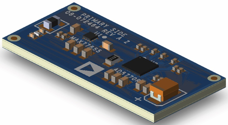图9 采用单极性电源的最终解决方案的3D效果图