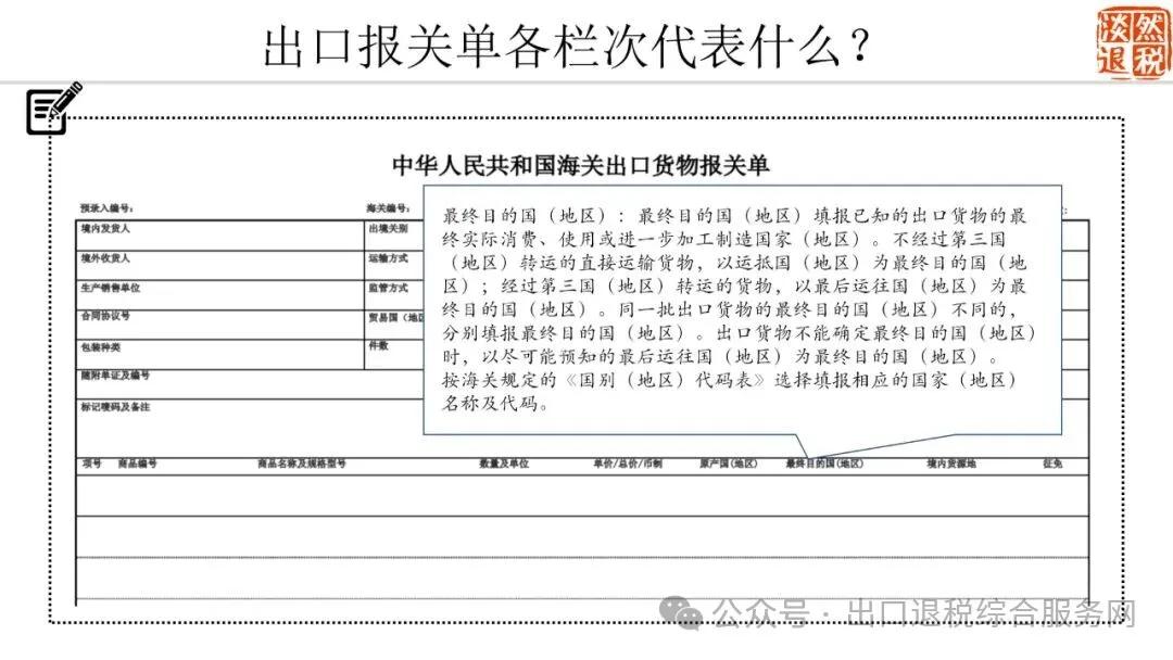 来源：出口退税综合服务网