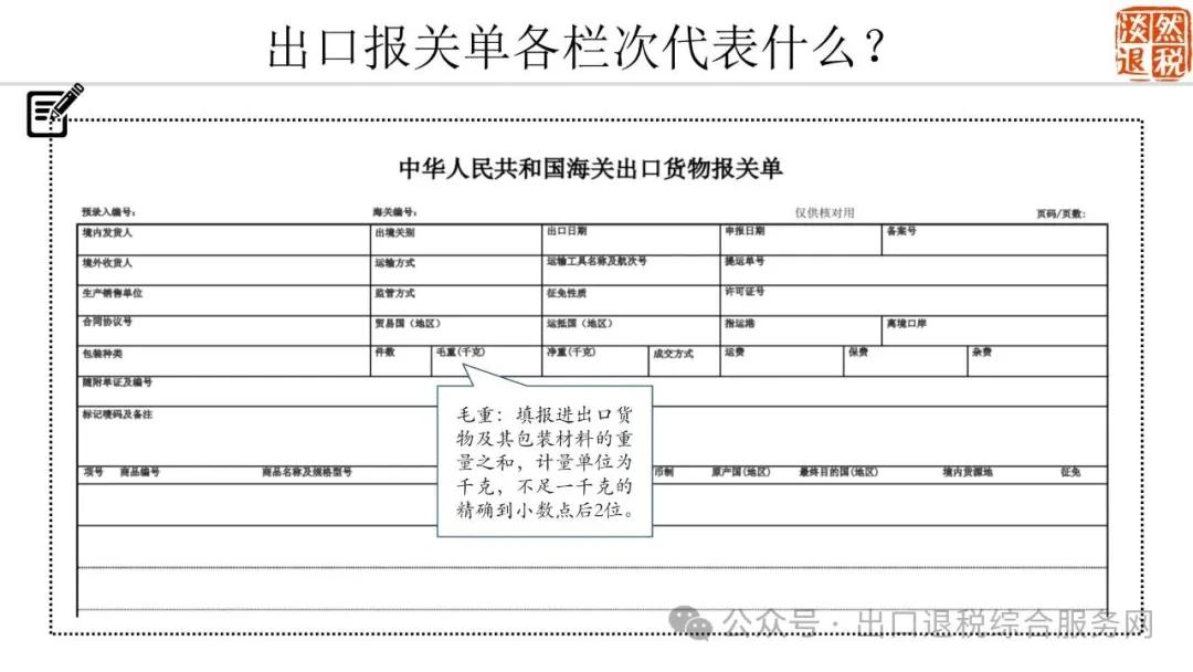 来源：出口退税综合服务网