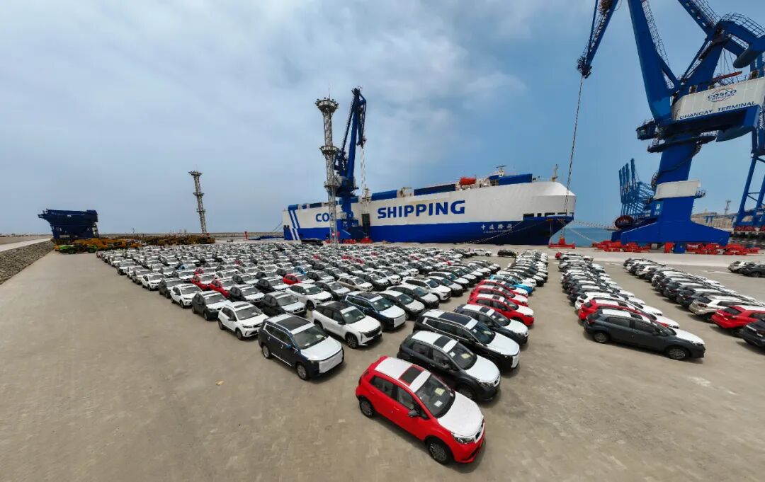 钱凯港累计进口中国汽车超1.8万辆